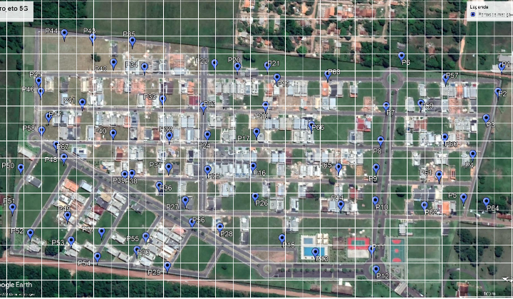 Modelo matemático para localização ótima de torres de transmissão de sinal celular