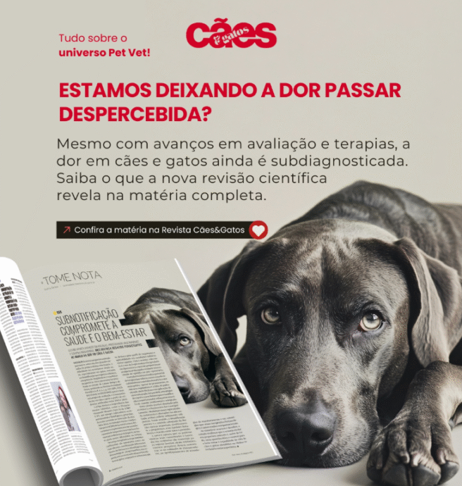 Revista Cães e Gatos destaca artigo na Revista Sociedade Científica